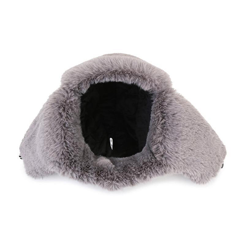 Winter Trapper Hat Hunting Hat Ear Flap Chin Strap, Windproof Mask, 22-24IN, Winter Hats For Women Men Warm And Windproof