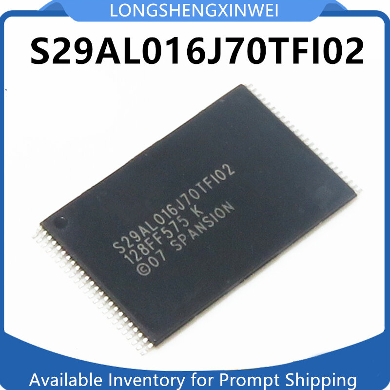 IC de mémoire d'origine, S29AL016J70TFI02, S29AL016J70TFI020, TSOP48, tout neuf, 1PC