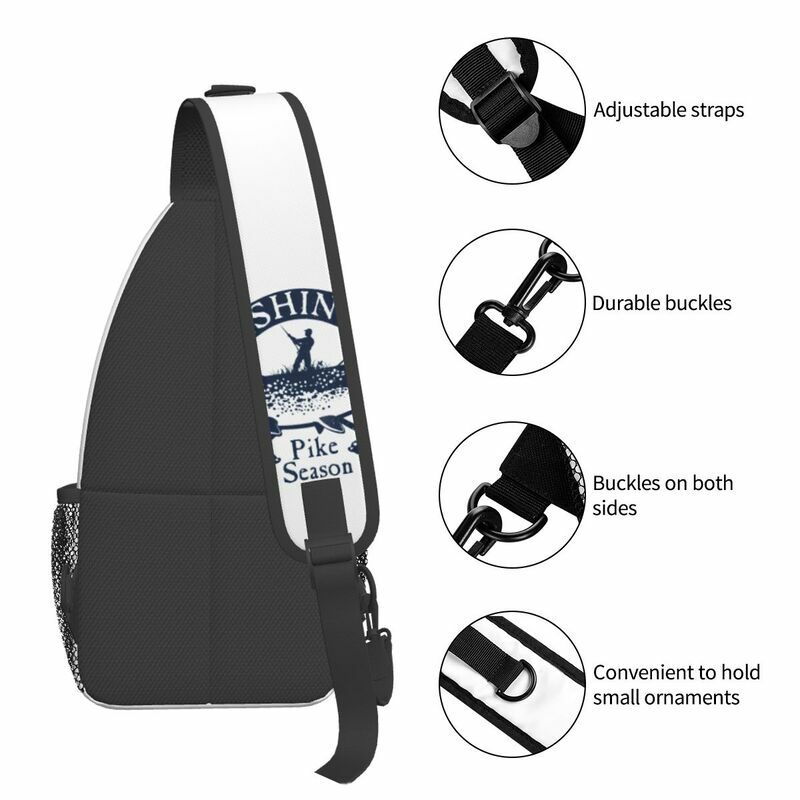 Крутой Рюкзак-слинг через плечо для рыбалки, мужской рюкзак для рыбалки, нагрудная сумка для путешествий