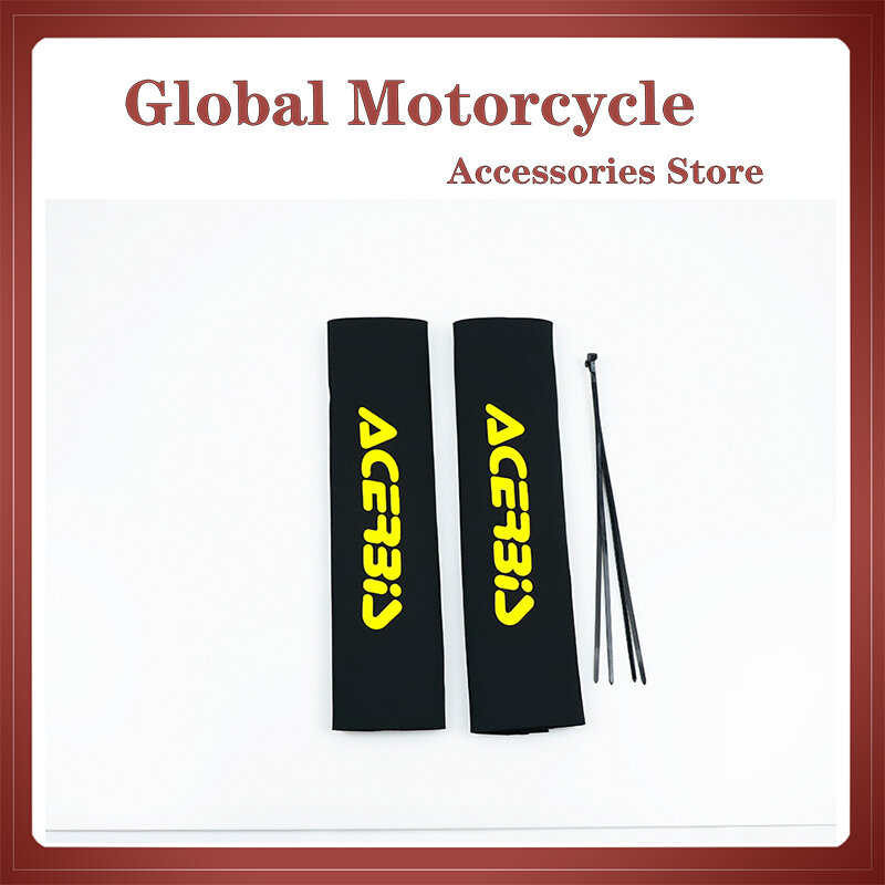 Frente garfo protetor amortecedor guarda envoltório capa forquilha pele para motocicleta motocross pit dirt bike yzf250 crf250 crf450
