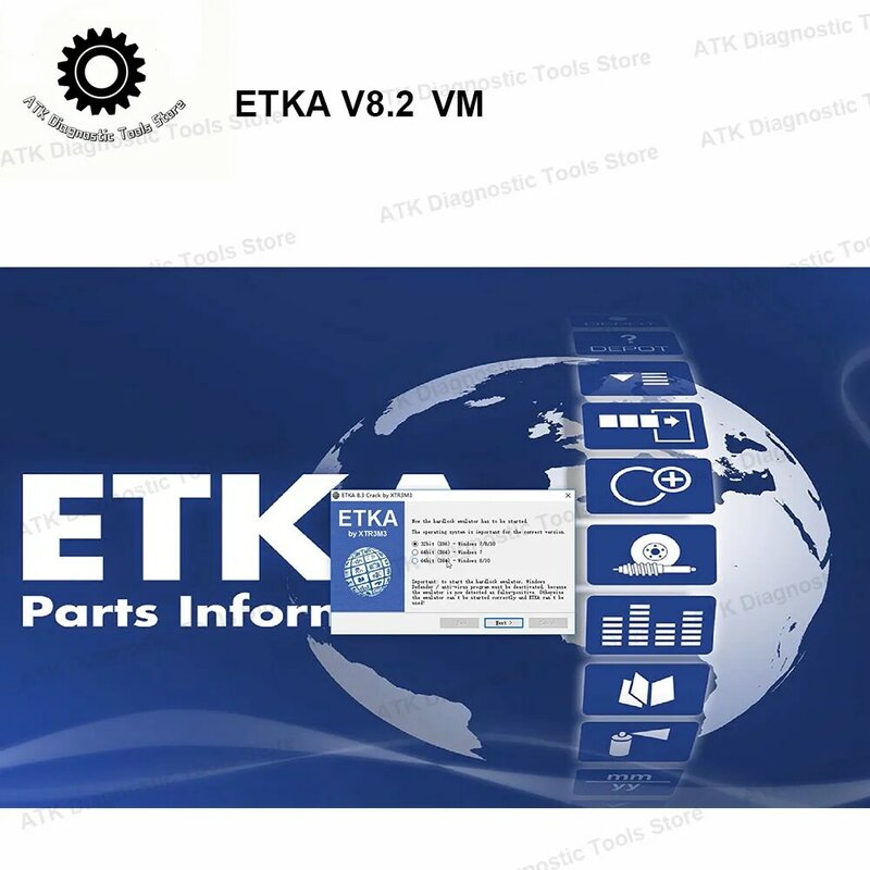 Горячая Распродажа 2024, E · T · K · A 8,2, новейшее программное обеспечение для ремонта, Каталог электронных запчастей для A-udi для женских авто