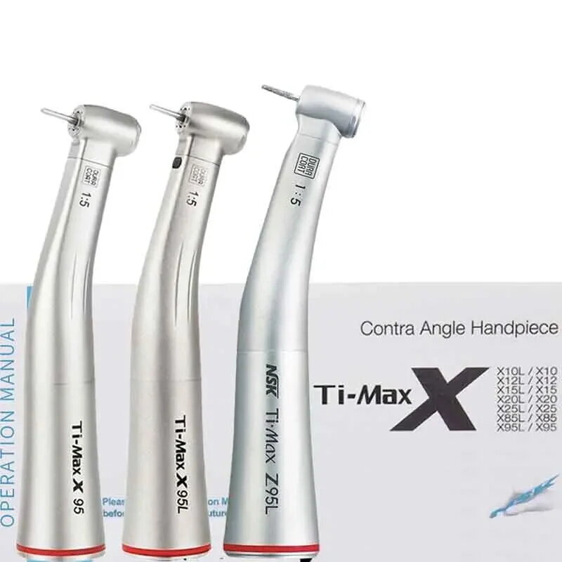 1:5 Timax X95L contrangolo manipolo Z95L Mini testa aumentare la velocità manipolo 1:1 X65L manipoli dritti odontoiatria Boost Tip