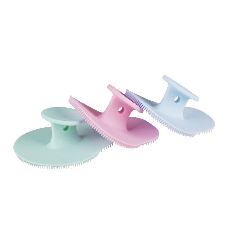 Soft Silicone Face Brush Cleanser e Massageador, Limpeza Facial Manual, Purificador Esfoliante para Mulheres e Homens
