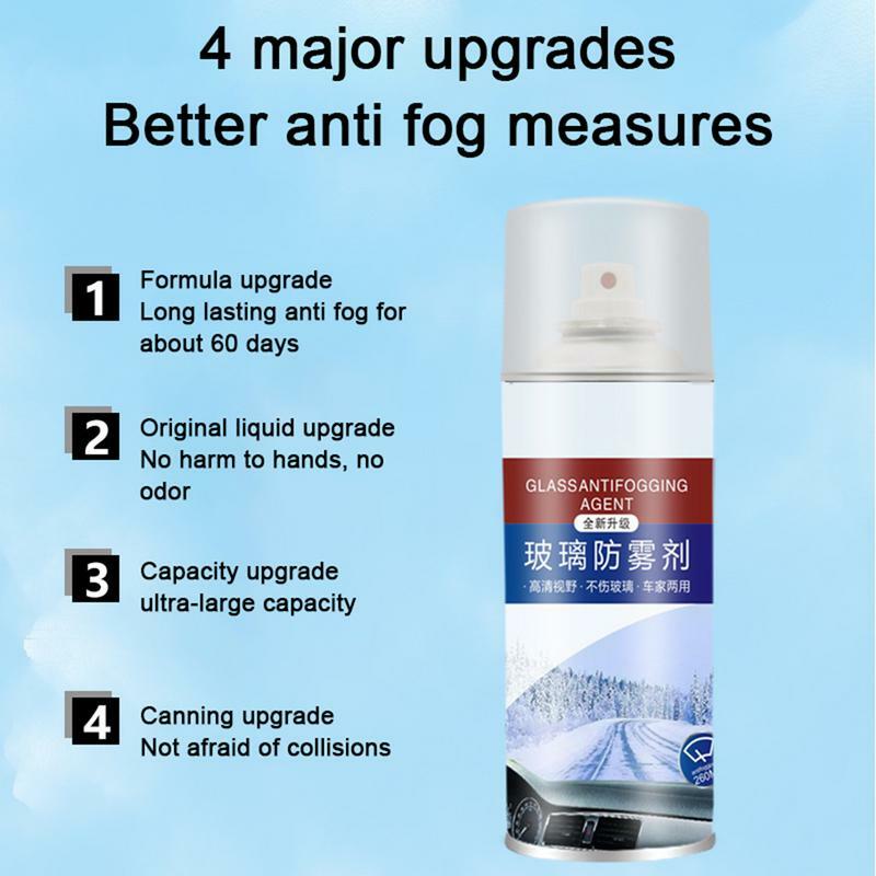 Anti Fogging Spray For Cars Car Windshield Rain Remover Agent Glass Agent Car Glass Cleaning Tool For Windshield Car Glass