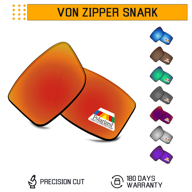 Bwake spolaryzowane wymienne soczewki do-Von Zipper Snark oprawka do okularów słonecznych-wiele opcji