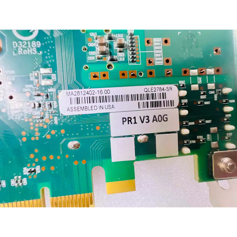 Dla QLGC 32 Gbit/s czteroportowy kanał światłowodowy HBA PCIE X16 QLE2784-SR