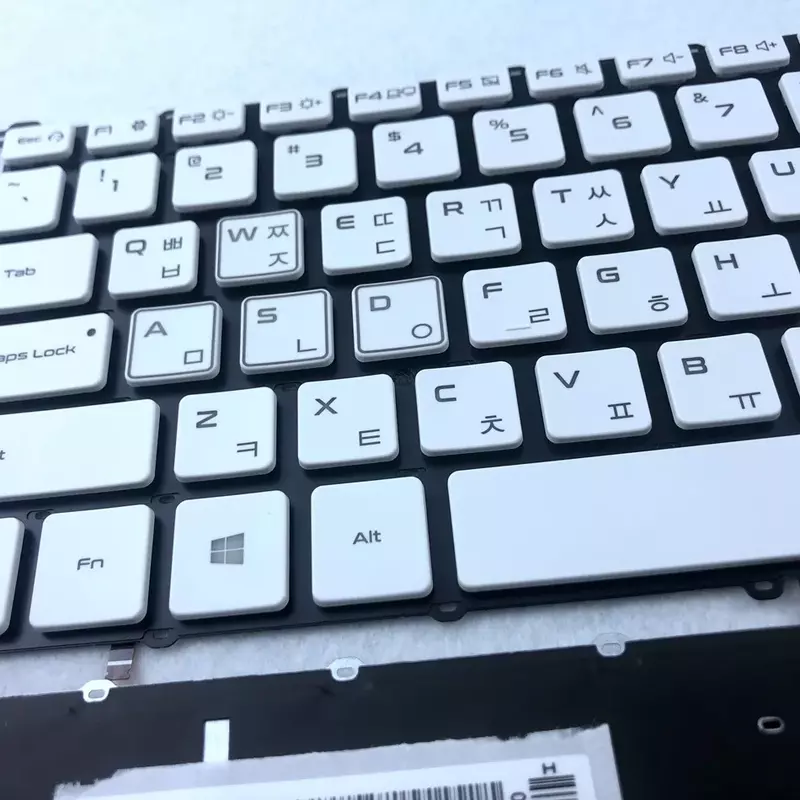 Teclado de laptop retroiluminado coreano, apto para Samsung NT800G5M, NP800G5M, 800G5M, 8500GM, NSK-MSBBN, Kr Layout