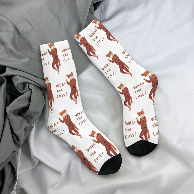 Носки фантастические Mr Fox, высококачественные чулки в стиле Харадзюку, всесезонные длинные носки, аксессуары для подарка на день рождения унисекс