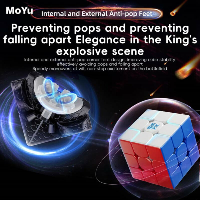 Moyu Weilong WRM V9 20-imán bola núcleo mágico Cubo de velocidad juguetes Fidget Moyu Weilong WRMV9 Maglev Cubo mágico juguete de regalo