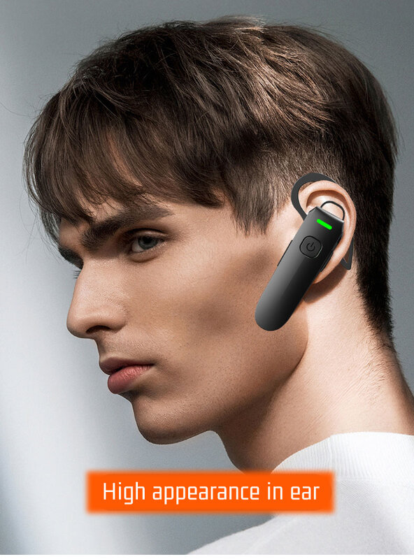 Zakelijke Type Draadloze Oorhaak Mini Walkie Talkie Intercome Bluetooth Pmr Frs Bluetooth-Compatibele Headset Tweerichtingsradio
