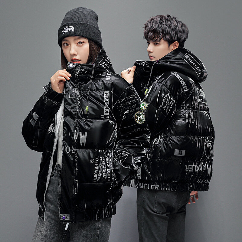 Streetwear Mens Winter Jacket And Coats Down Youth Hooded Windbreak Warm Thicken Parkas Outwear