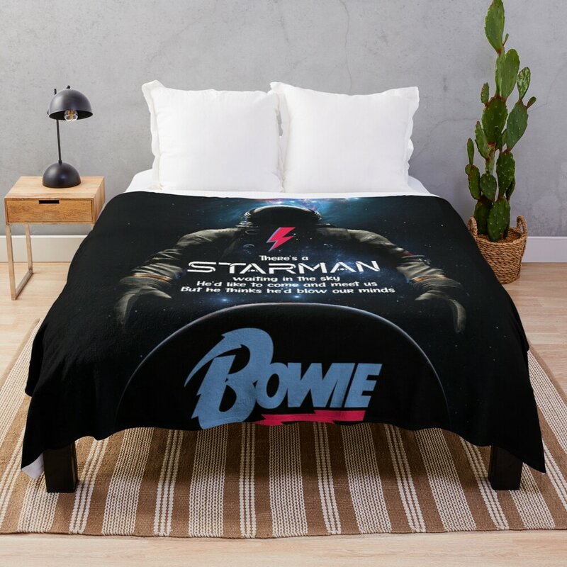 Starman – couverture épaisse de luxe, plaid de réception confortable et poilu