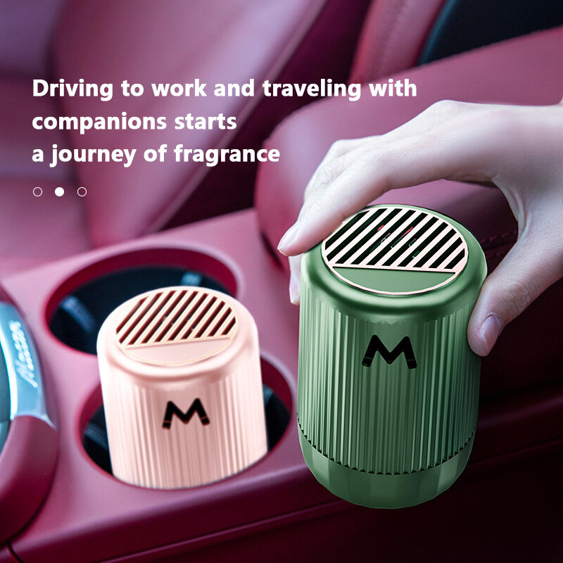 New Vehicle Microwave Molecular Deicing Instrument Auto Solid Long Lasting Aromatherapy Cup Car Purify Air Interior Aceessories