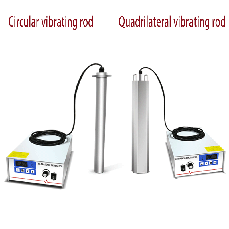 Immersive ultrasonic vibration rod high-power industrial laboratory cleaning rod dissolution dispersion emulsification