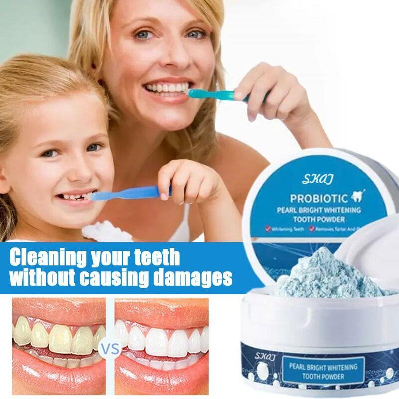 Teeth Whitening Powder Pearl Essence Remove Stains Dental Against Toothpaste Natural Dental Tools Cleaning Tooth Dental Car G5I1