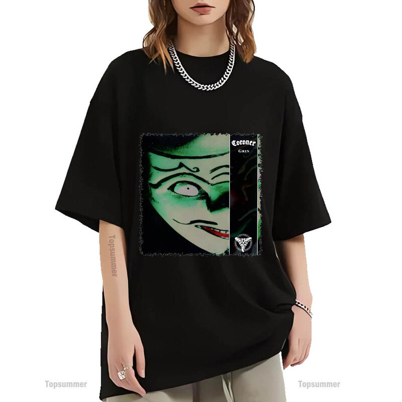 Grin Album T-Shirt Lijkschouwer Tour T-Shirt Man Hiphop Streetwear Grafische Print Tshirt Vrouw Oversized Top