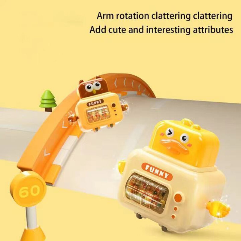 Children's Pressing Cute Pet Toy Car Inertial Sliding Cartoon Car Crash Resistance