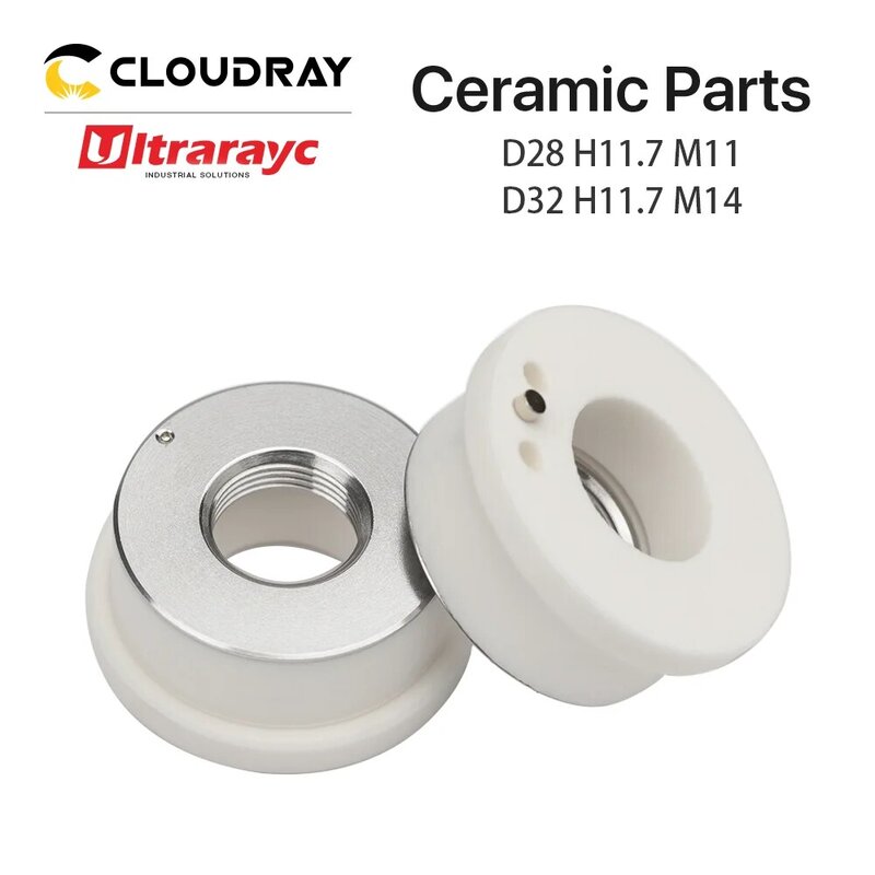 Anéis Cerâmicos Ultrarayc para Raytools, Dia 32mm 28mm 24.5mm P0571-1051-00001 para Precitec Procutter e Lightcutter WSX
