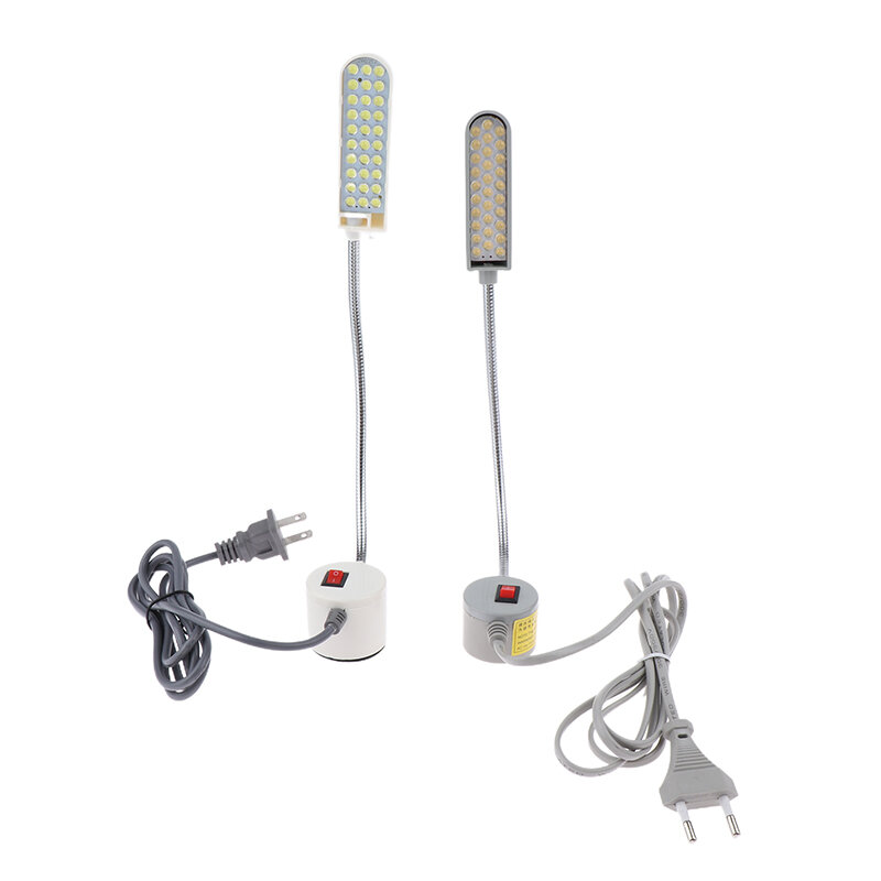 Lámpara LED para máquina de coser, luces de trabajo flexibles multifuncionales para tornos, prensas de taladro, bancos de trabajo, 1 unidad, 30