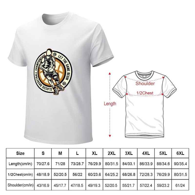 Tops do campeonato do basquetebol para homens, t-shirts pretas clássicas, animal print, meninos árabes