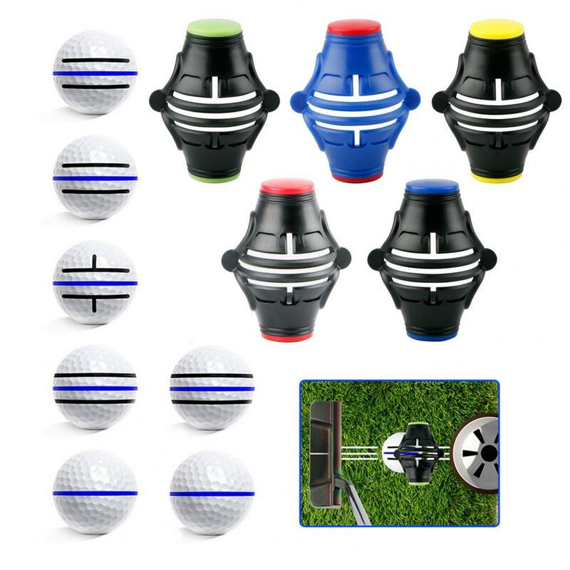Golf Ball Line Marker Tool Golf Ball Liner High-precision Golf Ball Line Marker Compact 360-degree Rotatable for Alignment