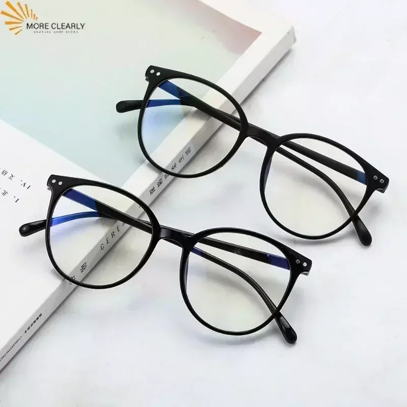 Blue Light Glasses PC Frame Resin Lens Anti Blue Light Blocking Radiation Unisex Trend Clear Lenses Computer Glasses Eyeglasses
