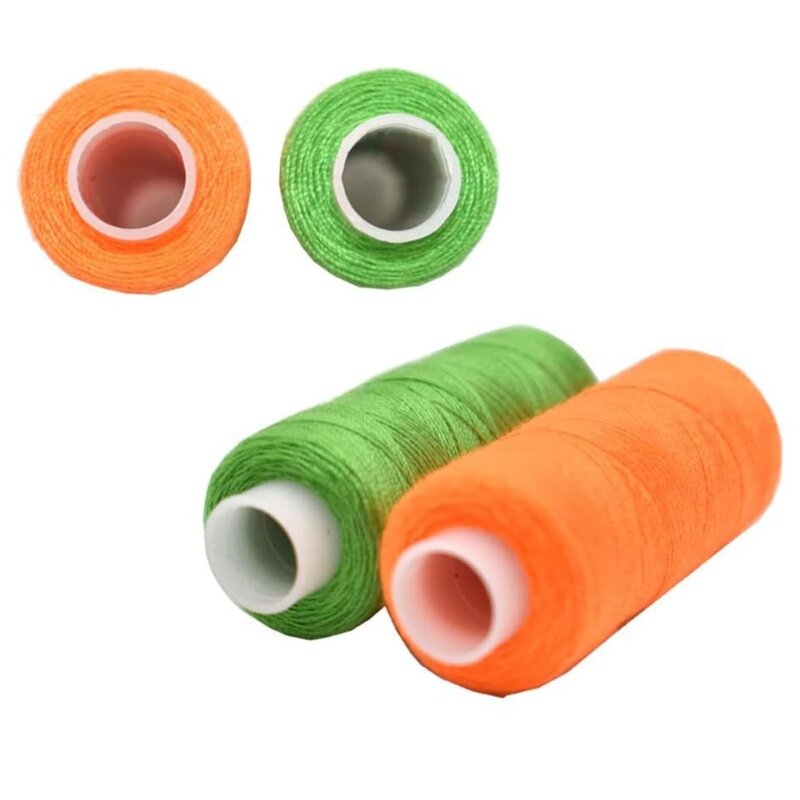 Fil à coudre coloré en Polyester, 30 pièces, fil à broder pour couture J60C