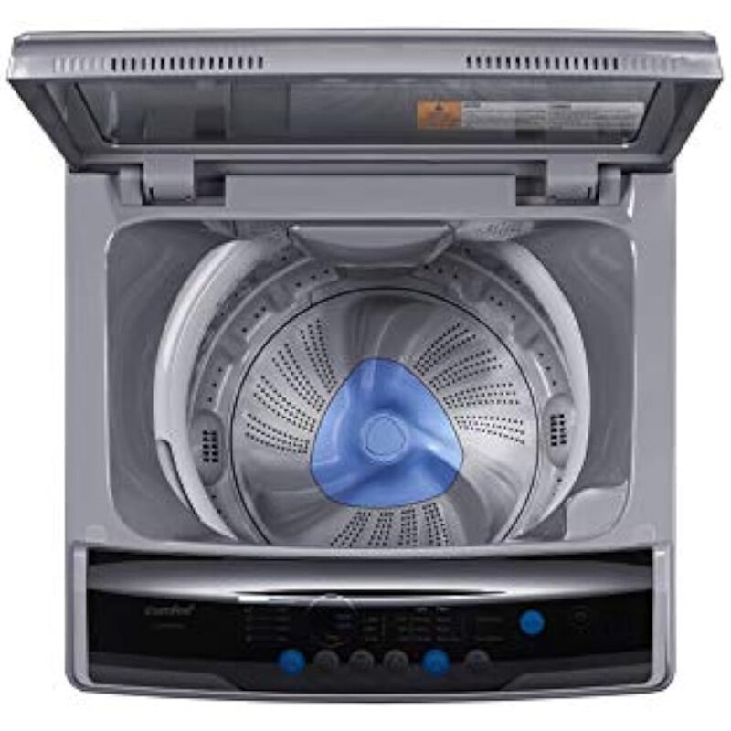 Máquina de lavar portátil COMFEE', totalmente automático Compact Washer Wheels, 6 programas de lavagem, 11lbs Capacidade, 1,6 Cu.ft