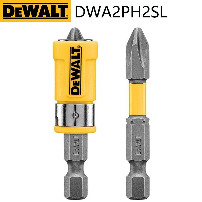 DEWALT-Hexagonal manga Drill Bit Set, anel magnético, conjuntos originais, ferramenta de poder, acessórios, DWASLVMF2, DT70547T, DWA2PH2SL, DW2054