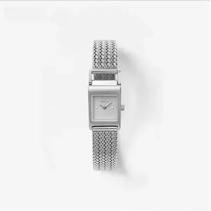 Часы BREDAN REVEL Женские американские маленькие женские маленькие квадратные часы стальной ремешок Ретро стиль ins аутентичный подарок