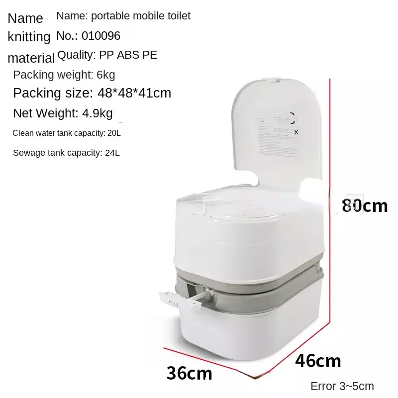 Rv tragbare Deodorant Toilette Toilette schwangere Frauen Schiff Toilette Spül stuhl rv mobile im Freien
