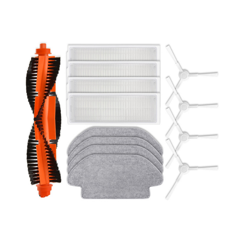 Pièces de rechange pour aspirateur robot Xiaomi S10, accessoires, brosse latérale principale, filtre Hepa, vadrouille, chiffon de gril