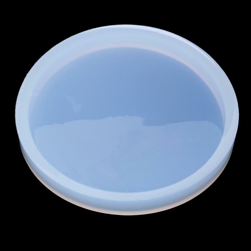 Круглые силиконовые формы для подставок из эпоксидной смолы для литья подставки для чашек