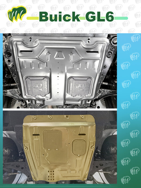 Bouclier de châssis moteur pour Buick GL6, panneau de protection astronomique, éclaboussures, accessoires de voiture, sous couverture, 2018, 2019, 2020, 2021