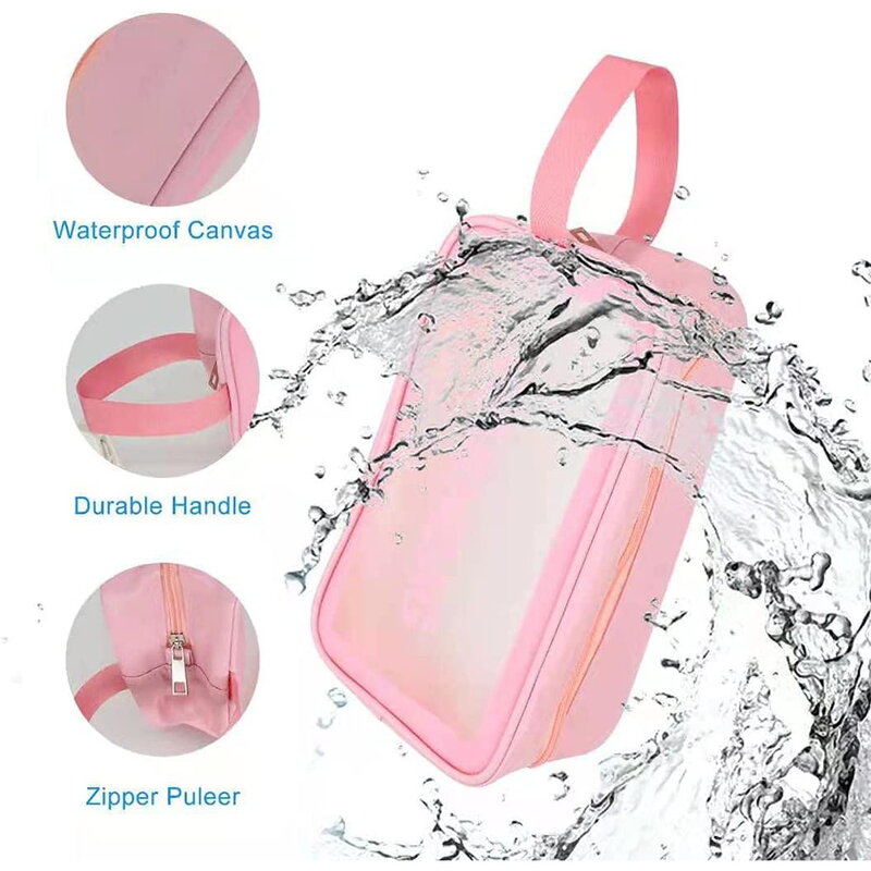 Makeup Bag Portable Travel Wash Bag Female Transparent Storage Pouch Outdoor Girl Large Capacity Cosmetic Organizer Beauty Case