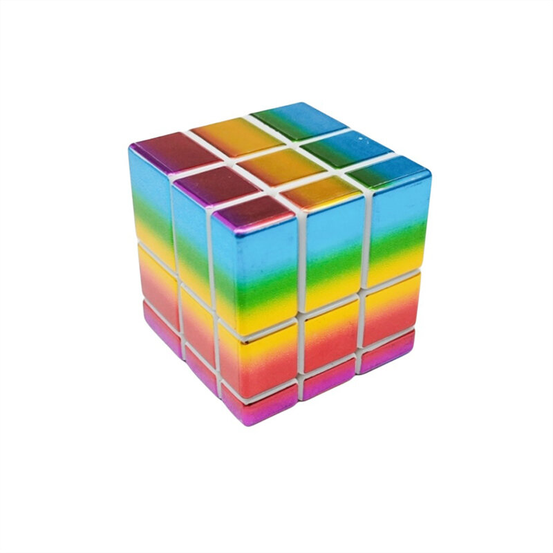 Rainbow Magic Cube Puzzle for Kids, Speed Puzzle Cubes, Brinquedos Educativos Especiais para Crianças, 3x3x3