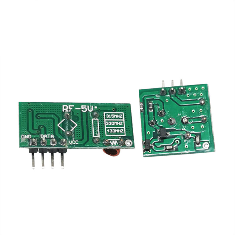 Modulo trasmettitore Wireless RF 433Mhz e Kit ricevitore 5V DC 433MHZ Wireless per Arduino Raspberry Pi /ARM/MCU WL Kit fai da te