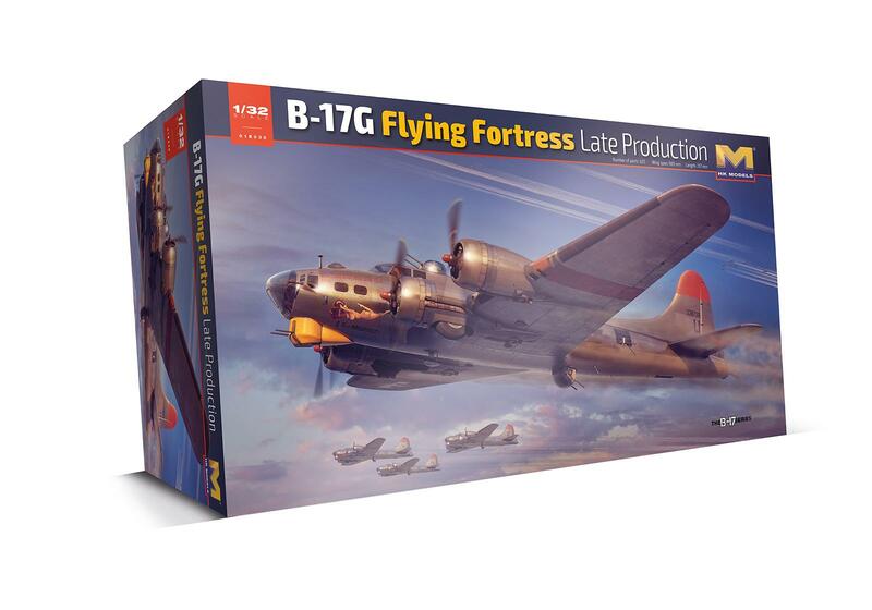 HK Model 01E030 1/32 Scale B-17G Flying Fortress Late Production (Plastic model)