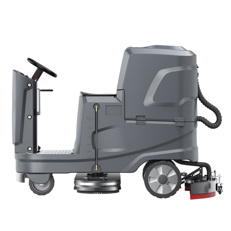 YZ-X5 Industrial Floor Wash Machine Ride On Automatic Floor Scrubber Cleaning Equipment