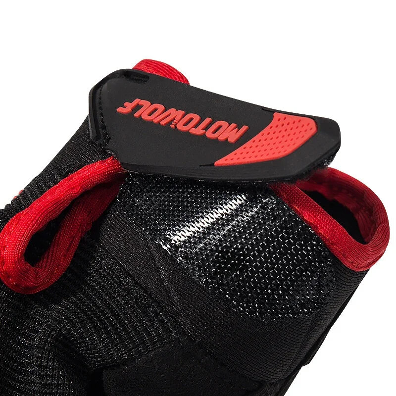 MOTOWOLF guanti da moto traspiranti TouchScreen estivo fuoristrada guanti protettivi Anti-caduta Anti-Shock resistenti all'usura