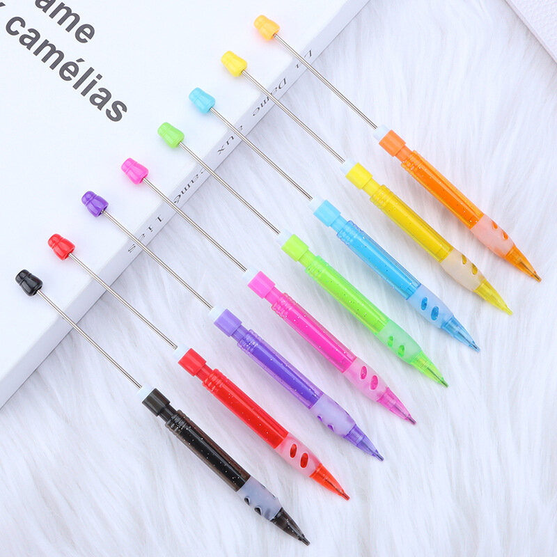 54pcs Beadable Pencil Bead Everlasting Pencils  Pencil for Writing Drawing DIY Gift Home Office School Supplies