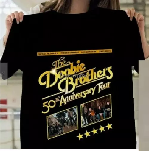 Camiseta The Doobie Brothers 50th Anniversary Tour