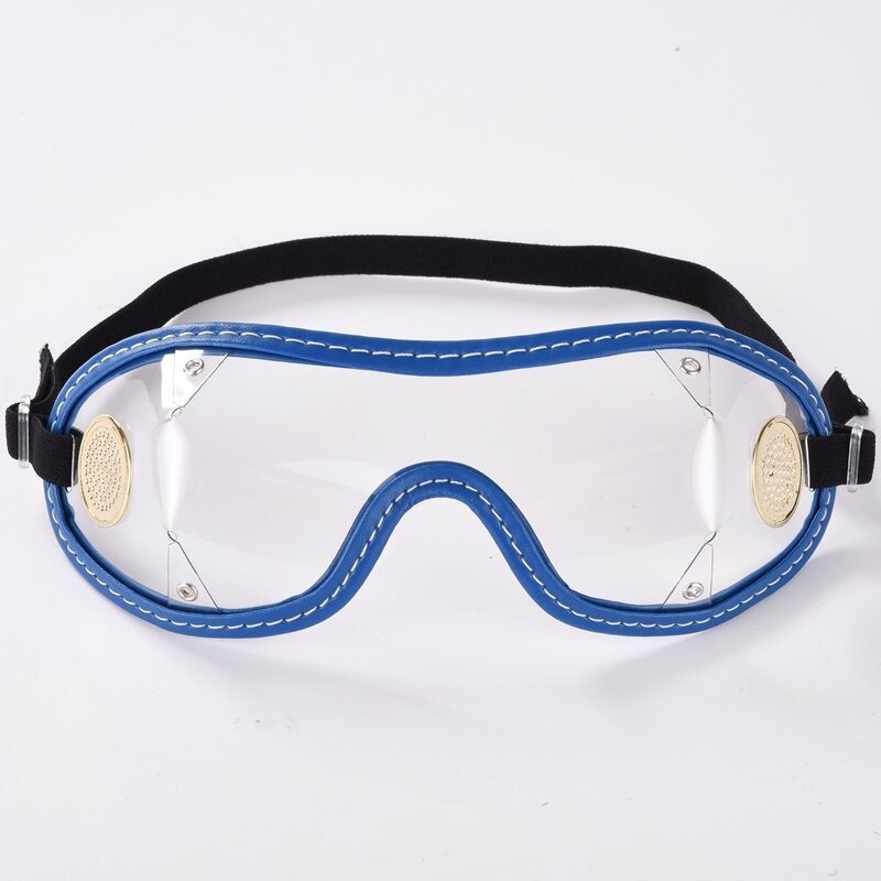 AMZ 일본 빈티지 헬멧 앞유리, 3/4 오픈 페이스 헬멧 안경, 국자 헬멧 및 오리 혀 헬멧 보호 안경