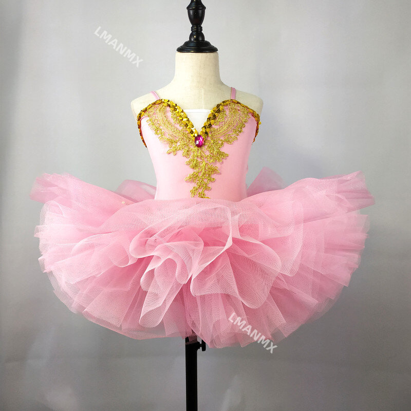 子供用の柔らかいバレリーナスカート,ダンスパフォーマンスの服,女の子のドレス,新しいコレクション