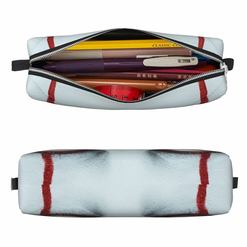 Pennywise Horror Clown Red Balloon Pencil Cases New Bill Skarsgard Pen Bag Girl Boy Large Storage Office Cosmetic Pencilcases