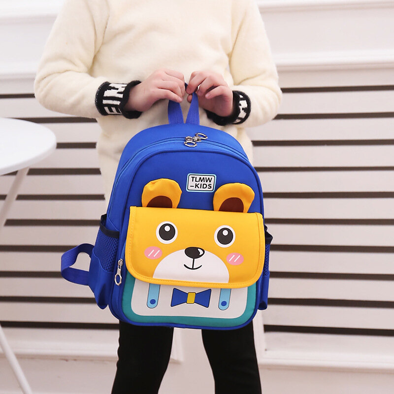 Новый детский школьный рюкзак для детского сада мультяшный рюкзак модный рюкзак для дошкольников мальчиков и девочек