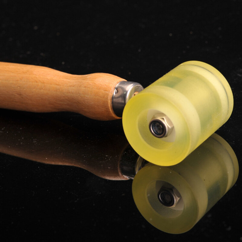 Ручной ролик с деревянной ручкой, сварочный ролик, устойчивый к высоким температурам, шовный ручной ролик, инструменты для сварки кровли из ПВХ