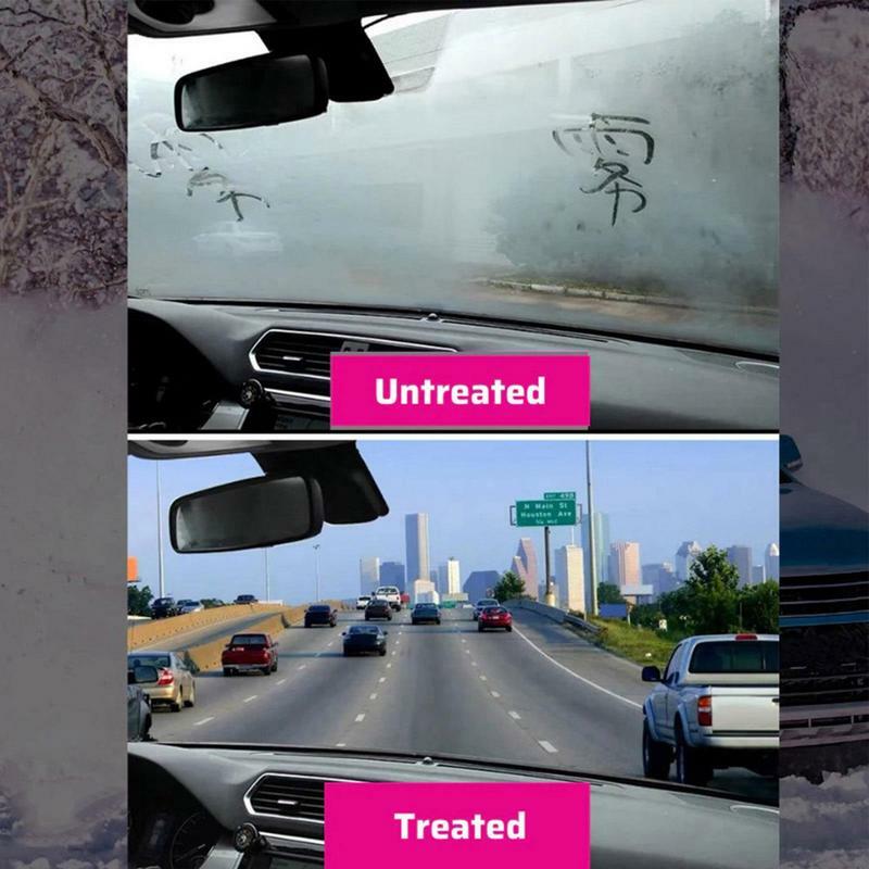 Car Windshield Defogger, Anti Fog Spray para carros Windows, Automóvel Anti Fog Coating Agent, Auto Glass Hydrophobic, 100ml
