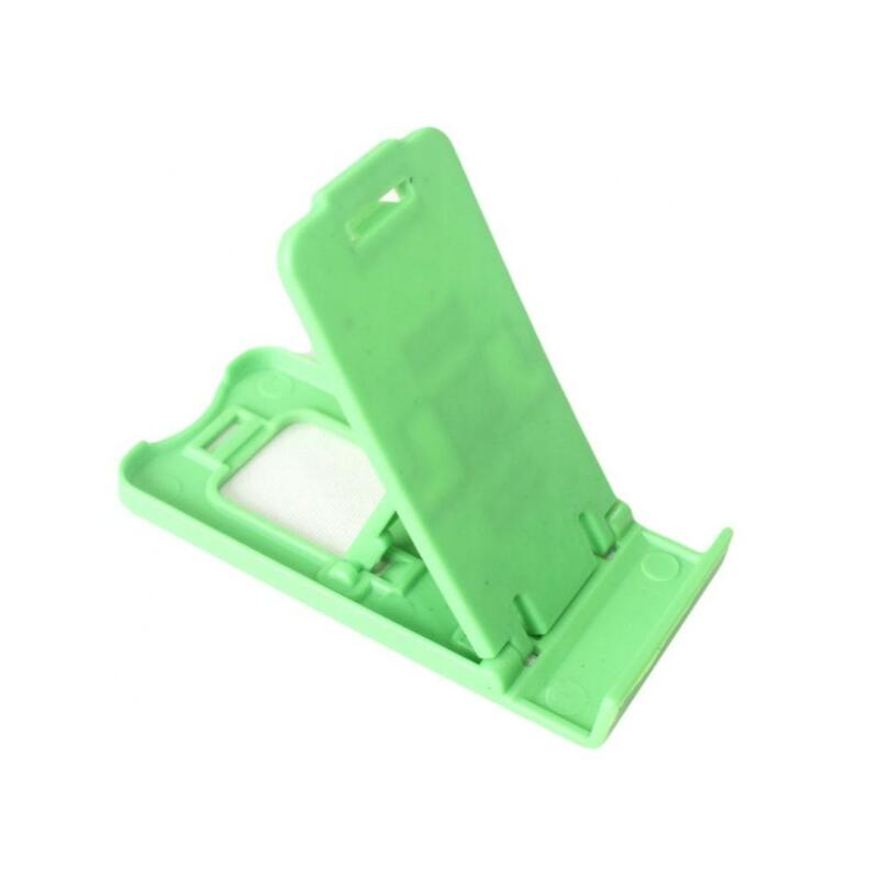Mini supporto da tavolo da tavolo universale in plastica pieghevole per telefono cellulare