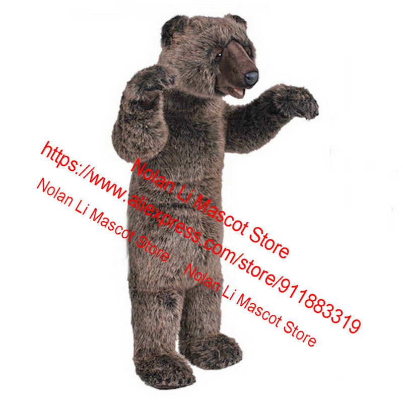 Gorący wyprzedaż EVA materiał kostium maskotka z niedźwiedziem brunatnym kredką zestaw kreskówkowy Cosplay urodzinowy upominek reklamowy maskarady 975